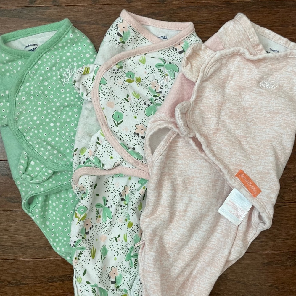 SwaddleMe Easy Change Swaddles, Set of 3